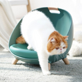 Load image into Gallery viewer, MS!MAKESURE® 4-IN-1 Convertible Cat Bed / Cat Sofa (Free Cushion+Lanyard)