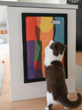 Load image into Gallery viewer, FURRYFRENZY® Decorative Sisal Cat Scratcher / Peel-Stick Cat Scratching Pad