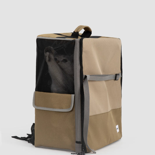 HiDREAM® Pet Car Seat / Pet Travel Backpack 2-in-1 Cat Carrier