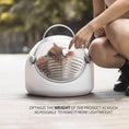 Load image into Gallery viewer, inFluffy® Space Capsule Cat Carrier / Portable Pet Case (Free Woven Pet Mat + Belt Fastener)
