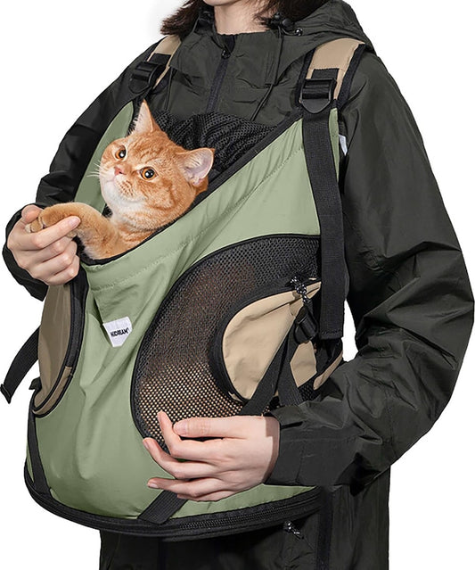 HiDREAM® Front-Facing Soft Pet Backpack / Hands-Free Cat Carrier