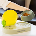 Load image into Gallery viewer, MewooFun® Sunrise Drinking & Feeding 2-In-1 Cat Bowl Set