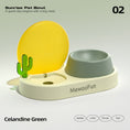 Load image into Gallery viewer, MewooFun® Sunrise Drinking & Feeding 2-In-1 Cat Bowl Set