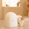Load image into Gallery viewer, MS! MAKESURE® MAX Stylish Cat Litter Box (Free Litter Scoop+Teaser Wand)