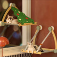 Load image into Gallery viewer, MewooFun® 2 In 1 Cat Window Hammock / Cat Air Bed / Cat Window Perch - Christmas