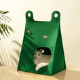 Load image into Gallery viewer, MS! MAKESURE® Foldable Felt Cat Bed / Cat Cave (Free Scratching Board Inc)
