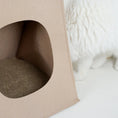 Load image into Gallery viewer, MS! MAKESURE® Foldable Felt Cat Bed / Cat Cave (Free Scratching Board Inc)