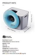 Load image into Gallery viewer, DECOPARK® BlackHole 2-Way Entry Cat Litter Box (Free Litter Scoop + Teaser Wand)