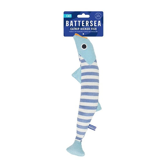 Rosewood® Battersea Catnip Cat Toy Kicker Fish