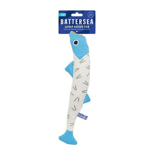 Rosewood® Battersea Catnip Cat Toy Kicker Fish