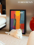 Load image into Gallery viewer, FURRYFRENZY® Decorative Sisal Cat Scratcher / Peel-Stick Cat Scratching Pad
