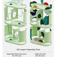 Load image into Gallery viewer, Decopark Muti-Level Cat Condo / Cat Climbing Tree / Cat Activity Centre
