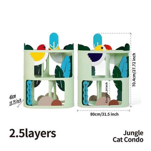 Decopark Muti-Level Cat Condo / Cat Climbing Tree / Cat Activity Centre