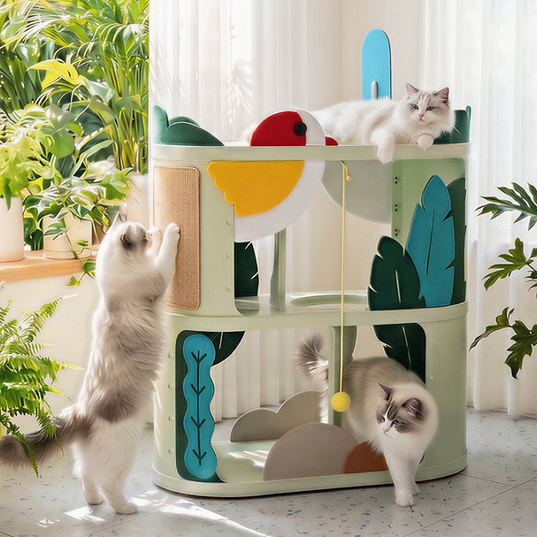 Decopark Muti-Level Cat Condo / Cat Climbing Tree / Cat Activity Centre
