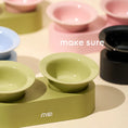 Load image into Gallery viewer, MS! MAKESURE® Ceramic 2-In-1 Jingle Cat Bowl Set
