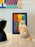 Load image into Gallery viewer, FURRYFRENZY® Decorative Sisal Cat Scratcher / Peel-Stick Cat Scratching Pad
