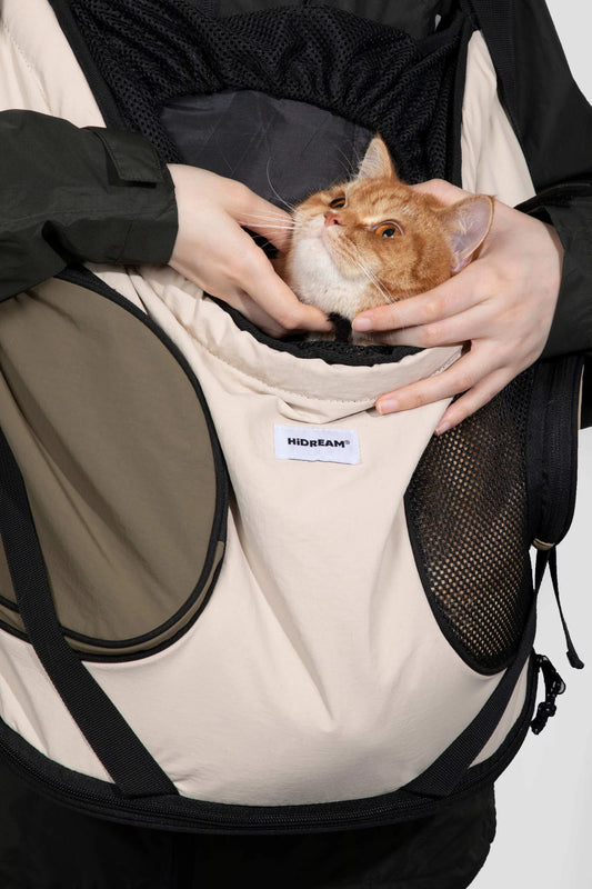 HiDREAM® Front-Facing Soft Pet Backpack / Hands-Free Cat Carrier