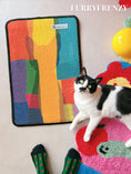 Load image into Gallery viewer, FURRYFRENZY® Decorative Sisal Cat Scratcher / Peel-Stick Cat Scratching Pad
