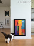 Load image into Gallery viewer, FURRYFRENZY® Decorative Sisal Cat Scratcher / Peel-Stick Cat Scratching Pad
