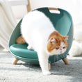 Load image into Gallery viewer, MS!MAKESURE® 4-IN-1 Convertible Cat Bed / Cat Sofa (Free Cushion+Lanyard)
