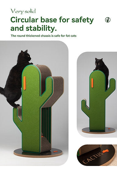 Petree® Urban Oasis DIY Climbing Cat Scratcher / Cat Tree - Cactus S (80cm H)