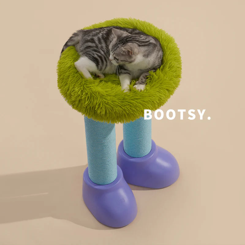 MS! MAKESURE® Bootsy Cat Scratcher / Cat Bed / Side Table (Free Cushion Inc)