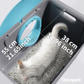 Load image into Gallery viewer, DECOPARK® BlackHole 2-Way Entry Cat Litter Box (Free Litter Scoop+Teaser Wand)
