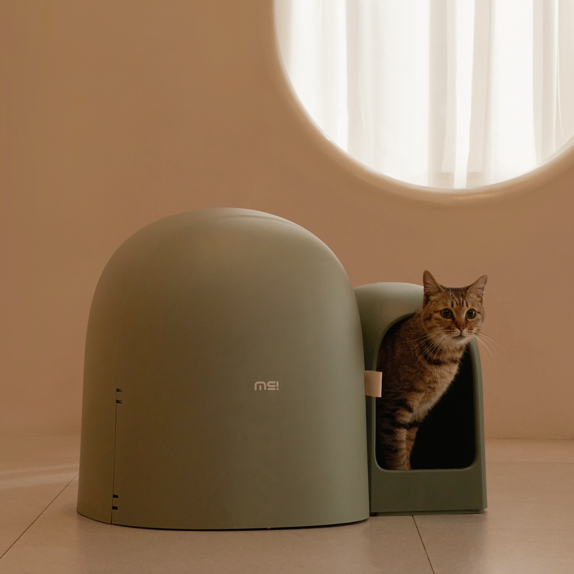 MS! MAKESURE® MAX Stylish Cat Litter Box (Free Litter Scoop+Teaser Wand)