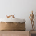 Load image into Gallery viewer, inFluffy® Kraft Paper Wool Felt Cat Bed / Cat Nest (Free Pet Cushion Included)
