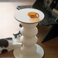 Load image into Gallery viewer, Momoland® Coral Stylish 2-in-1 Cat Scratcher / Side Table
