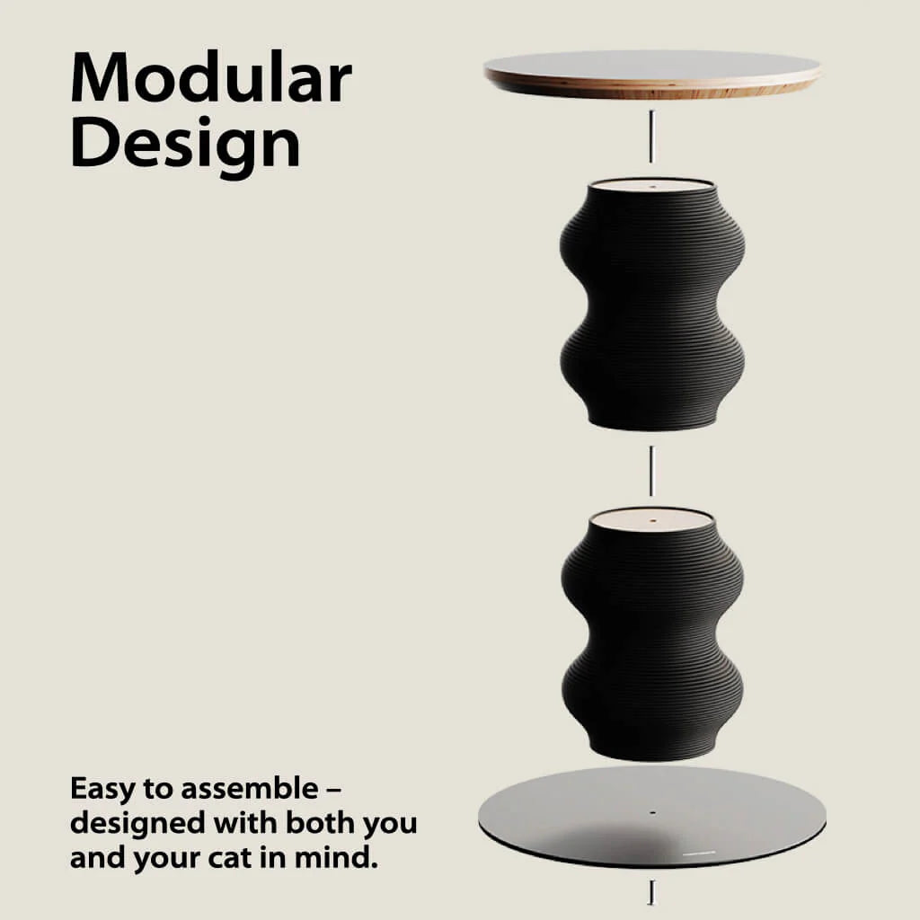 Momoland® Coral Stylish 2-in-1 Cat Scratcher / Side Table