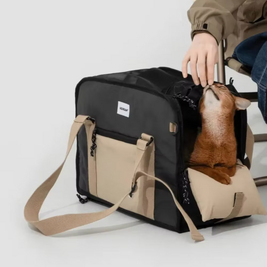 HiDREAM® HiDREAM® Stylish Multi-Functional Cat Carrier / Shoulder Tote Bag For Pet Travel (Free Travel Pouch Inc)