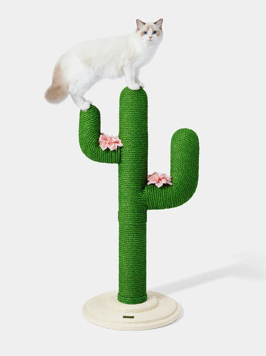 VETRESKA® Hand-made Cat Scratcher / Cat Tree - Cactus Mini (80cm Height)