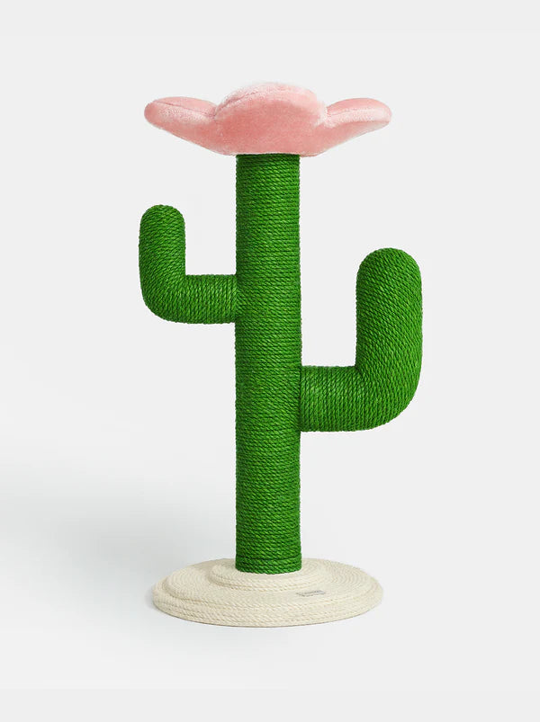 VETRESKA® Hand-made Cat Scratcher / Cat Tree - Cactus Flower (1.05m Height)