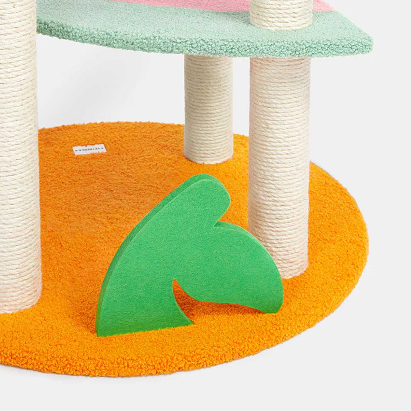 VETRESKA® Fruity Cat Climbing Tree / Scratching Post Cat Tower (120cm Height)