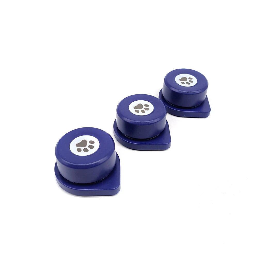 MewooFun® Recordable Pet Training Buzzers / Cat Communication Button Set - Blue