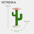 Load image into Gallery viewer, VETRESKA® Hand-made Cat Scratcher / Cat Tree - Cactus Flower (1.05m Height)
