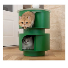 Meow Bloom® Pet-Friendly Elegant Side Table / Cat Furniture / Cat Bedding