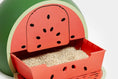 Load image into Gallery viewer, VETRESKA® Fruity Cat Litter Box - Watermelon (Free Litter Scoop + Teaser Wand)
