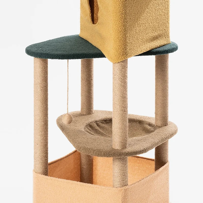 PIDAN® Multi-functional Cat Climbing Tree / Cat Tower - Fun (1.6m Height)