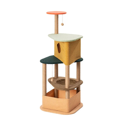 PIDAN® Multi-functional Cat Climbing Tree / Cat Tower - Fun (1.6m Height)