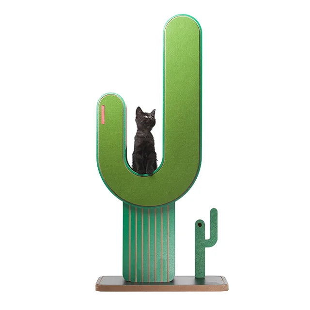 Petree® Urban Oasis DIY Climbing Cat Scratcher / Cat Tree - Cactus L (1.05m H)