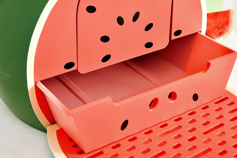 VETRESKA® Fruity Cat Litter Box - Watermelon (Free Litter Scoop + Teaser Wand)