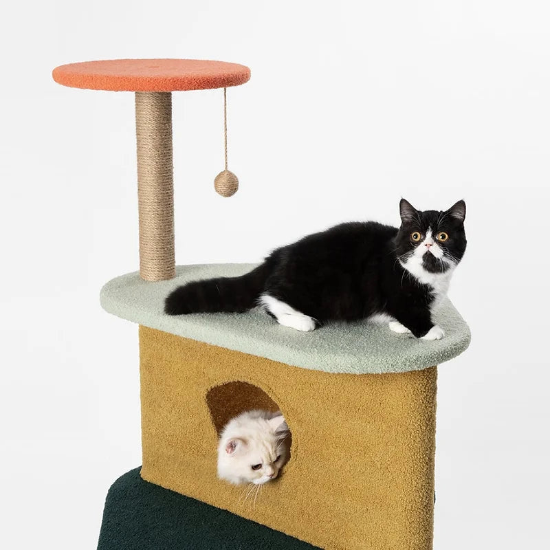 PIDAN® Multi-functional Cat Climbing Tree / Cat Tower - Fun (1.6m Height)