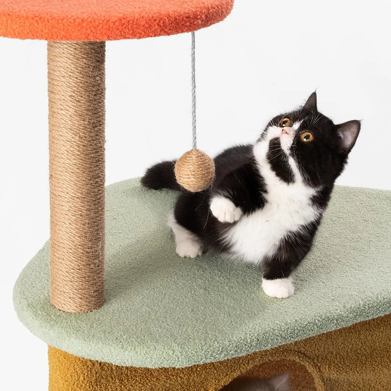 PIDAN® Multi-functional Cat Climbing Tree / Cat Tower - Fun (1.6m Height)