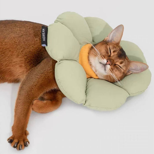 HiDREAM® Adjustable Pet Recovery Collar / Flower Elizabethan Collar Ring For Cats