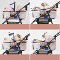 Load image into Gallery viewer, PETKIT® Bon Voyage 2-In-1 Pet Stroller / Pet Carrier - Pink
