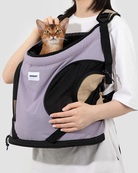 HiDREAM® Front-Facing Soft Pet Backpack / Hands-Free Cat Carrier
