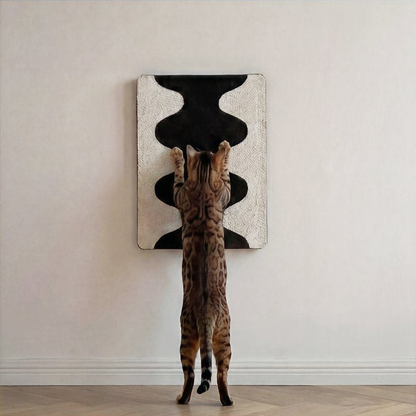 Momoland Coral Modern Wall-Mounted Cat Scratching Board / Cat Scratch Pad