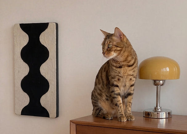 Momoland Coral Modern Wall-Mounted Cat Scratching Board / Cat Scratch Pad